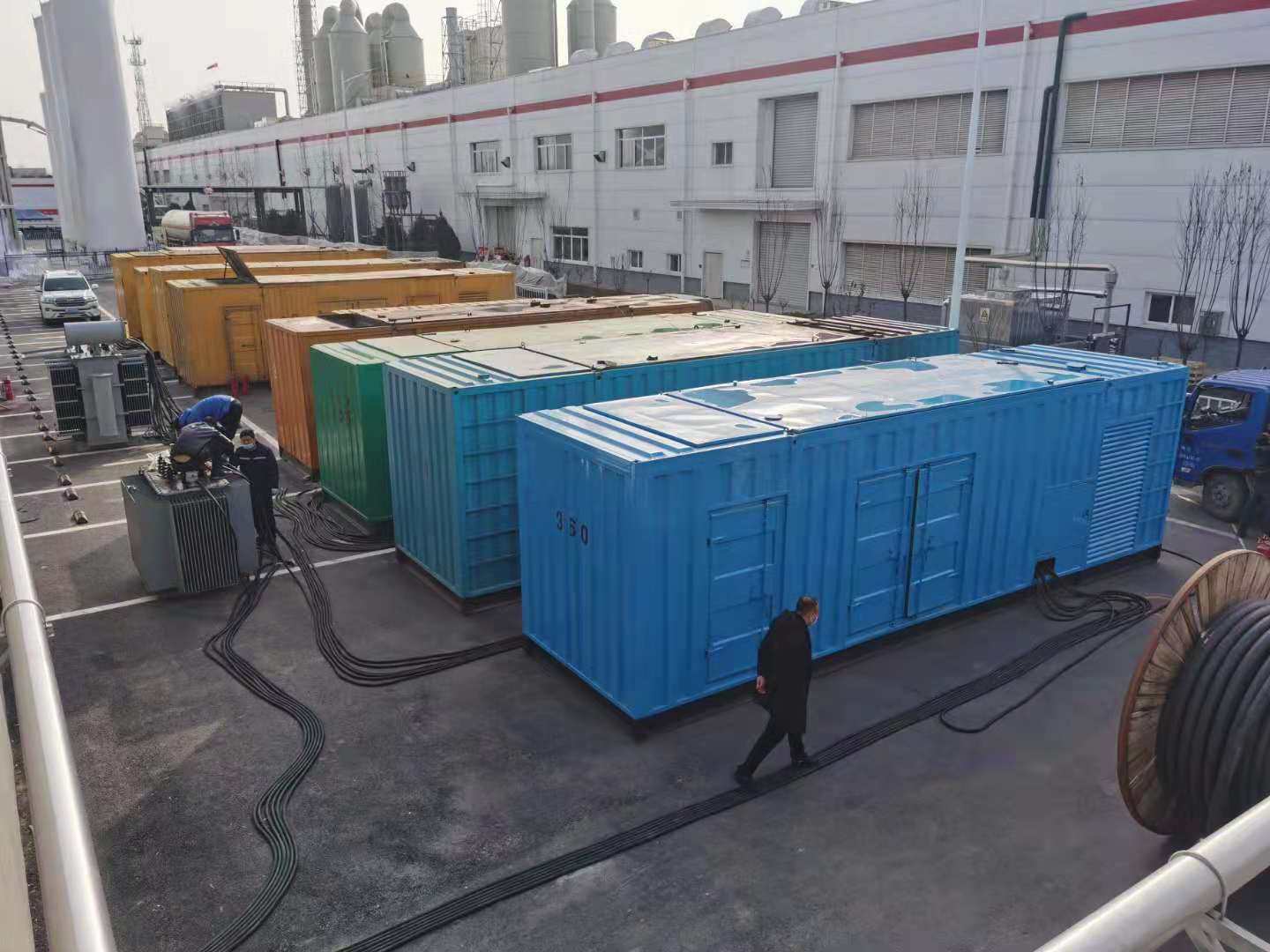 蕉岭出租发电机-柴油发电机组三相采用什么接法